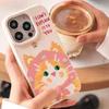 Красный кот-полотенце подходит для чехла на телефон iphone16pro Apple 15 противоударный 14 мультяшный 13promax новый милый x