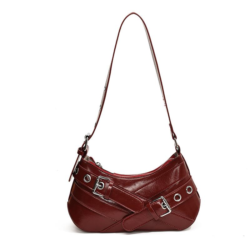 Нишевый дизайн в стиле локомотива, сумка подмышку Spice Girl, женская, новая трендовая универсальная сумка-мессенджер на одно плечо, осень-зима 2025