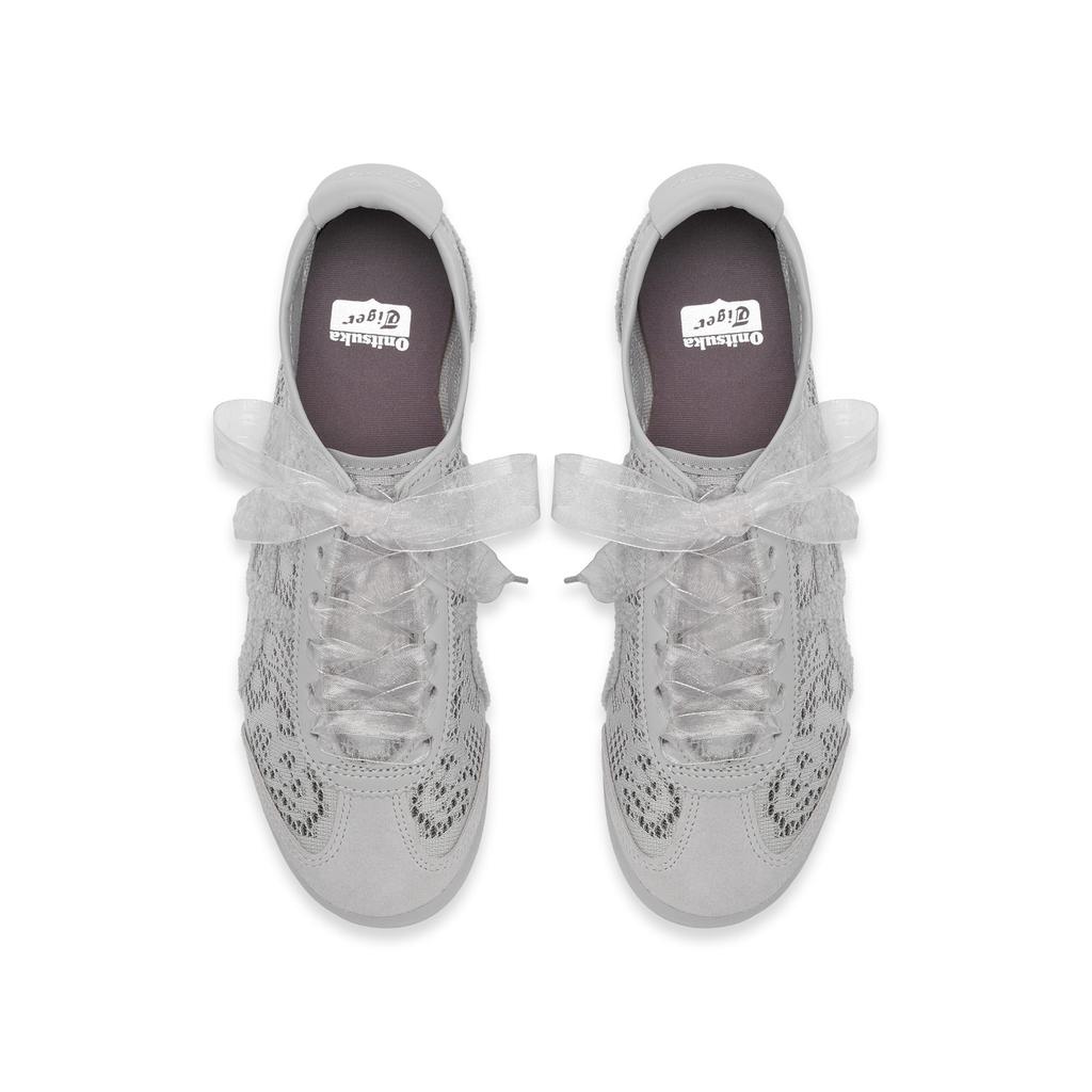 ONITSUKA TIGER Mexico 66 Тканевые Повседневные Кроссовки Женские Светло-серые 1183C563-020