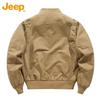 JEEP Men's Vintage Bomber Jacket