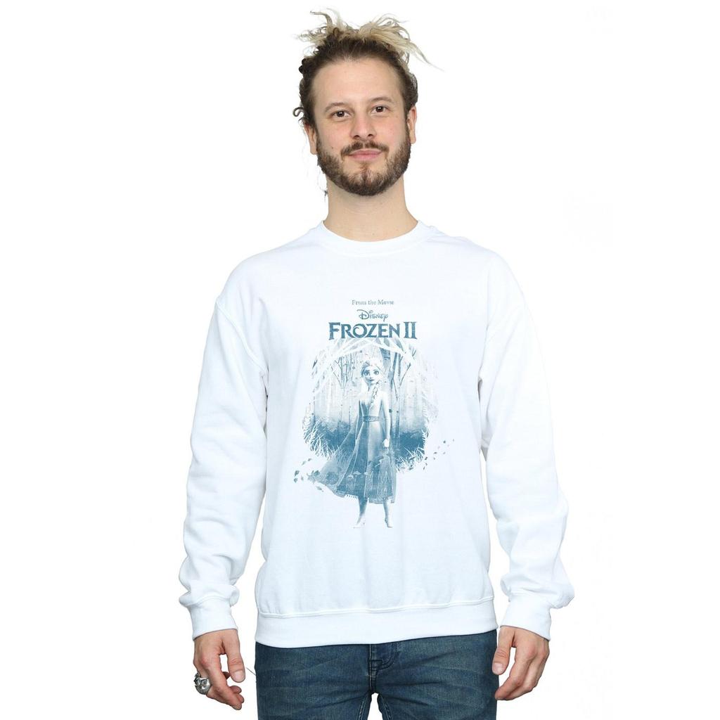 Disney Mens Frozen 2 Elsa Find The Way Sweatshirt