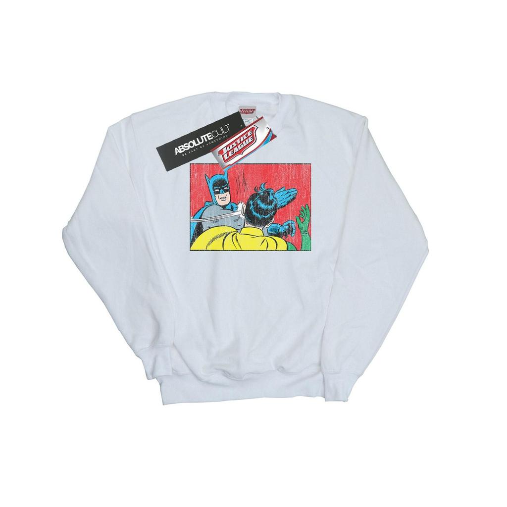 DC Comics Mens Batman Robin Slap Sweatshirt