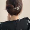 Pearl Chinese Style Hair Stick Lotus Flower  Hair Fork Vintage Hanfu Hair Stick  Perform