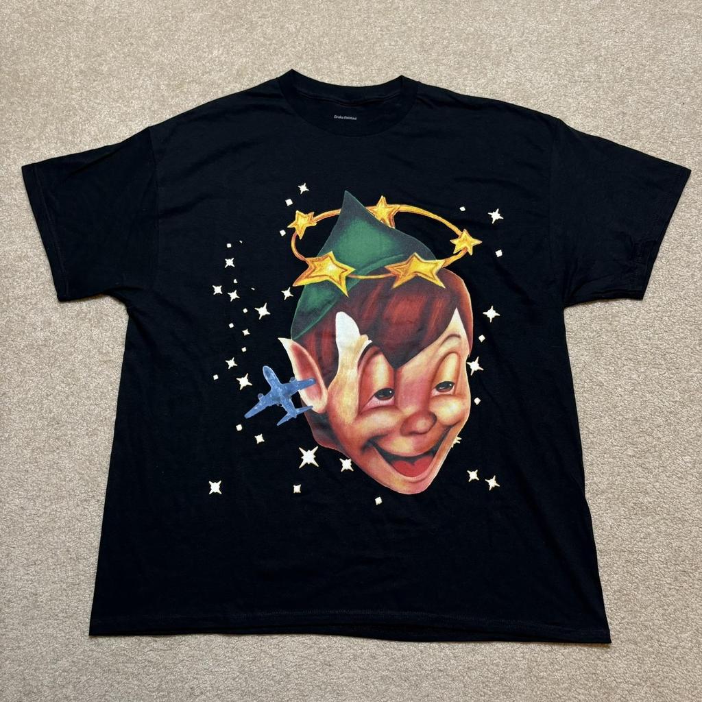 Drake Related It's All A Blur Tour Shirt Mens XL Black IAAB Graphic Tee Unisex T-Shirt