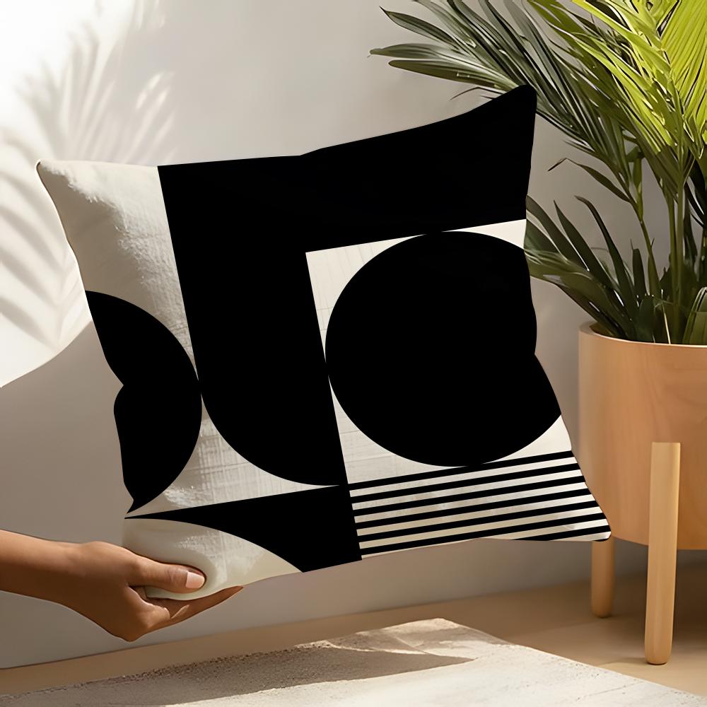 Abstract Geometric Modern Boho Pillow Case Linen Cushion Covers For Decorative Sofa Home Pillows Case Car Chair Pillows Cases