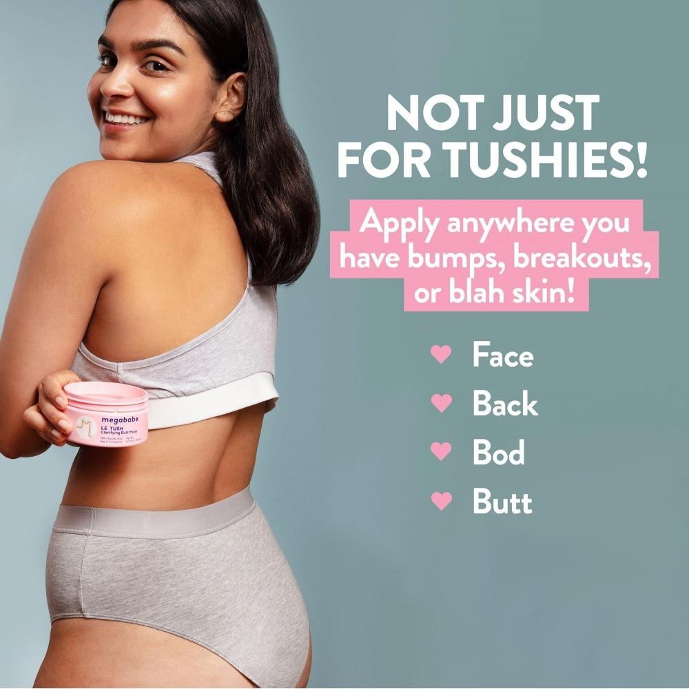 Megababe Le Tush Очищающая маска для ягодиц 6,7 унций