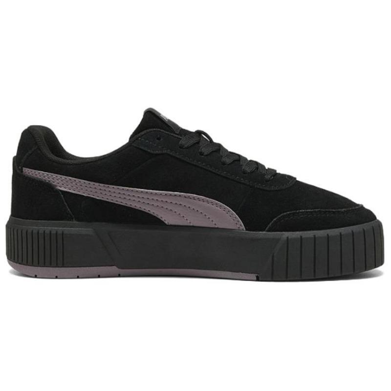 Puma Carina Mia Женские Низкие Износостойкие Универсальные Удобные Скейт-Кроссовки Черные 402638-03
