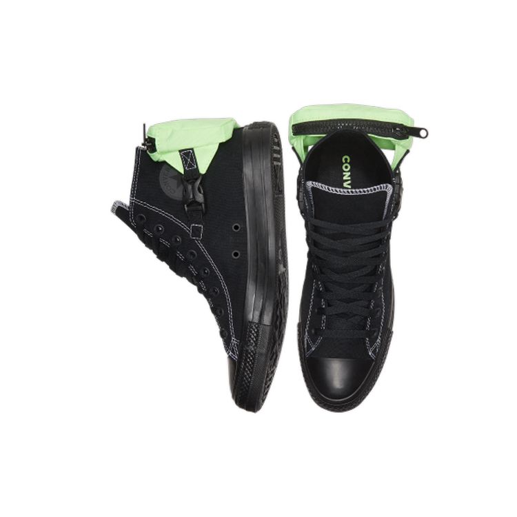 Converse Черные кроссовки унисекс с пряжками Chuck Taylor All Star 168262C