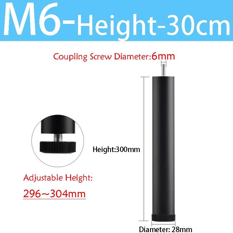 M6 M8 M10 Adjustable Furniture Leg Aluminum Alloy Table Legs For TV Cabinet/Wardrobe/Raised Refrigerator/Washing Machine Feet