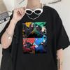 Unisex's Tshirt Harajuku Jujutsu Kaisen Graphic Unisex Short Sleeve T Shirt Cool Cartoon Anime Casual T-shirt Unisex Streetwear Tops