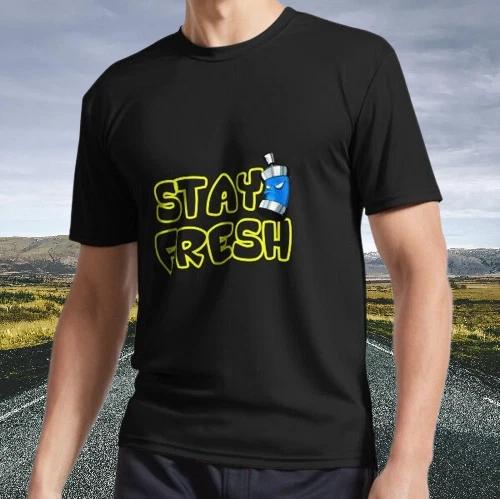 New Stay Fresh Active T-Shirt Funny Size S - 5XL
