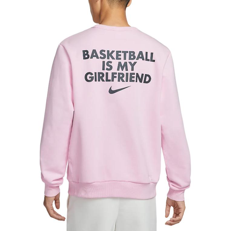 Nike Стандартная мужская толстовка DRI FIT Пенопластовый розовый IB5504-663