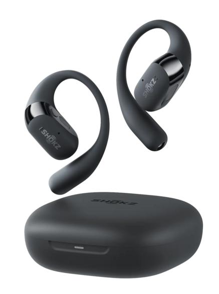 Shokz openfit 2+ wireless headphones black