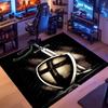 1pc Knights Templar2 Entrance Mat, Non-Slip Mat Area Rug,Room Decor, Outdoor Decor, Kitchen Rug,Doormat - Machine Washable, Easy to Clean