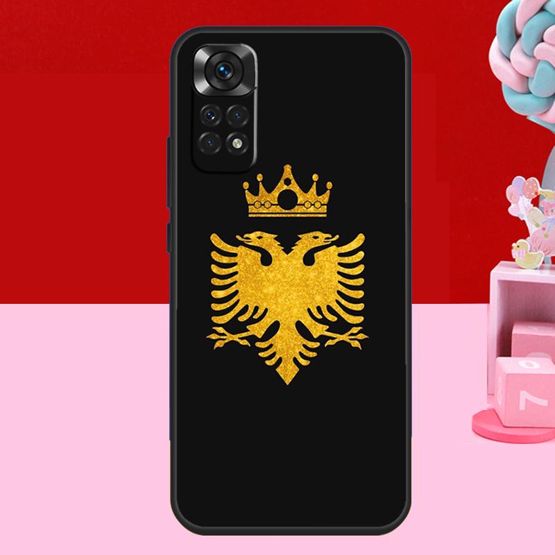 Albania Albanians Flag Case For Xiaomi Redmi Note 11 10 12 13 14 15 Pro Plus Redmi 15 C 14C 10C 12C 13C Soft Cover