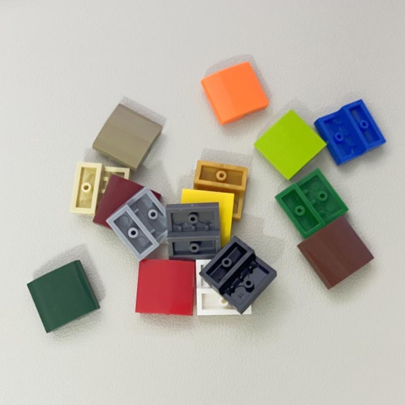 15068 Наклонный изогнутый 2x2x2/3 Кирпичи Коллекции Насыпью Модульные GBC Игрушки Для Технических MOC DIY Строительные Кирпичи Совместимые