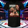 Летняя футболка UFC Хамзат Чимаев 2026 Fighting Graphic Tshirt Женская Спортивная Хлопковая С коротким рукавом Свободная Повседневная Футболка для Фитнеса Унисекс