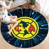 Club America Round Area Rug,Carpet Rug for Living Room Bedroom Sofa Playroom Decor,Non-slip Floor Mat