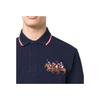 Polo Ralph Lauren SS23 Equestrian Knight вышитая рубашка поло с коротким рукавом мужская верхняя часть темно-синяя 710900614-006