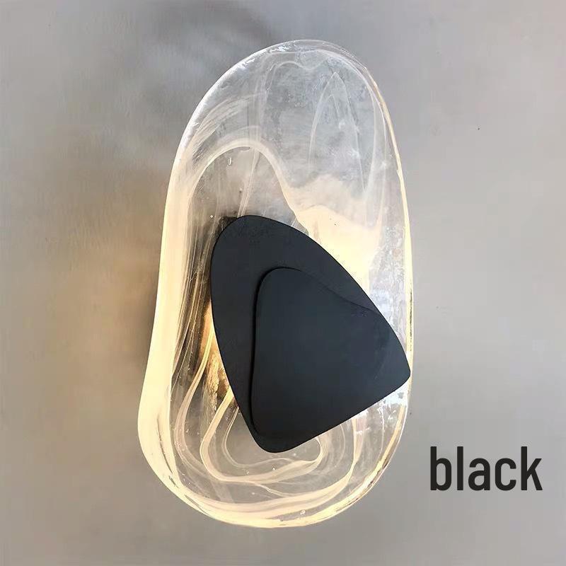 Современный стеклянный настенный светильник в скандинавском стиле - Элегантный и креативный дизайн для гостиной или спальни.