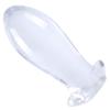Orirya Anal Plug Anal Development Soft TPE Transparent Egg Shape Anal Goods Anal Stopper For Women Adult Goods For Men Anal Plug SM Goods Anal Plug