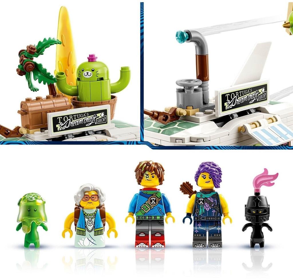 LEGO конструктор DREAMZzz – Автобус миссис Кастильо с черепахой Набор (71456)