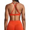 New Chest Pleated Sexy Yoga Bra For Women, Seamless Back Sports Bra, Quick Drying Running And Fitness Suit