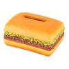 Burger Tissue Box Large Capacity Realistic Looking Hamburger Tissue Storage Box Decorative Paper Towel Dispenser Office Desk Accessories