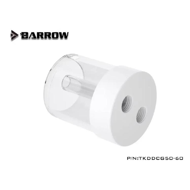 Barrow 50mm Diameter Acrylic Cylindrical Tank Transparent Wall 60/90/140/190/240mm Length Water Cooling Reservoir DDC/TKDDCG50