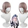Short Cosplay Wigs Danganronpa Nanami Chiaki Goodbye Despair Platinum Blonde Wig Girls Female Party Wig Halloween