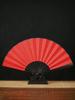 Jishan 10inch Blank Men's Folding Fan for Batik Painting, Calligraphy and Painting, Colorful Art Paper Fan, Gift Fan, Bamboo Fan