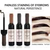 Eyebrow Dye Red Wine Bottle Tear Eyebrow Gel Natural Makeup Waterproof, Perspirant Resistant Long-lasting Non-smudging Natural Student Cosmetics