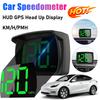 Автомобильный спидометр км/ч HUD GPS Head Up Display Цифровой измеритель скорости Проектор на лобовое стекло для транспортных средств Автомобильная электроника Аксессуары