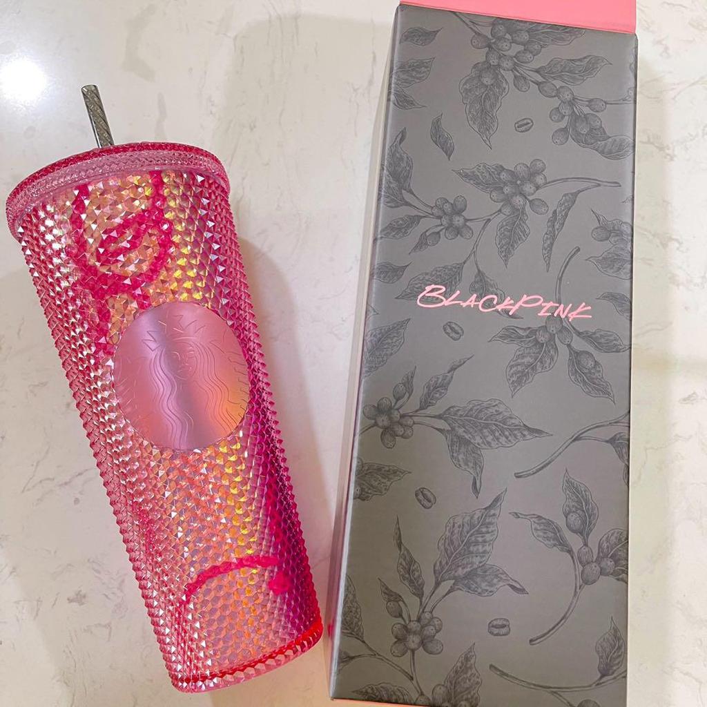 [USED] BLACKPINK Starbucks Pink Cold Cup