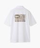 Beulipinggolpeu Men'S Flag Artwork Polo Shirt_White