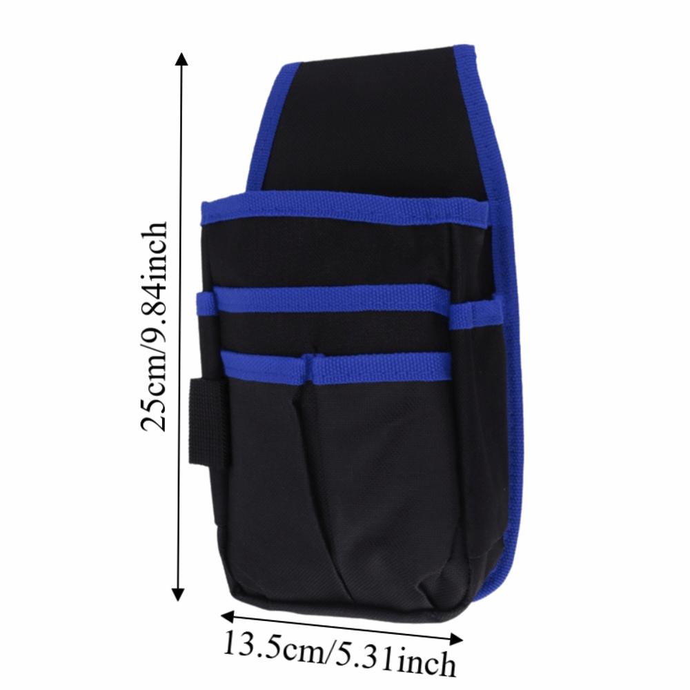 Oxford Cloth Tool Pouch Heavy Duty Utility Tool Belt Tool Waist Bag  for Carpenters Mechanics