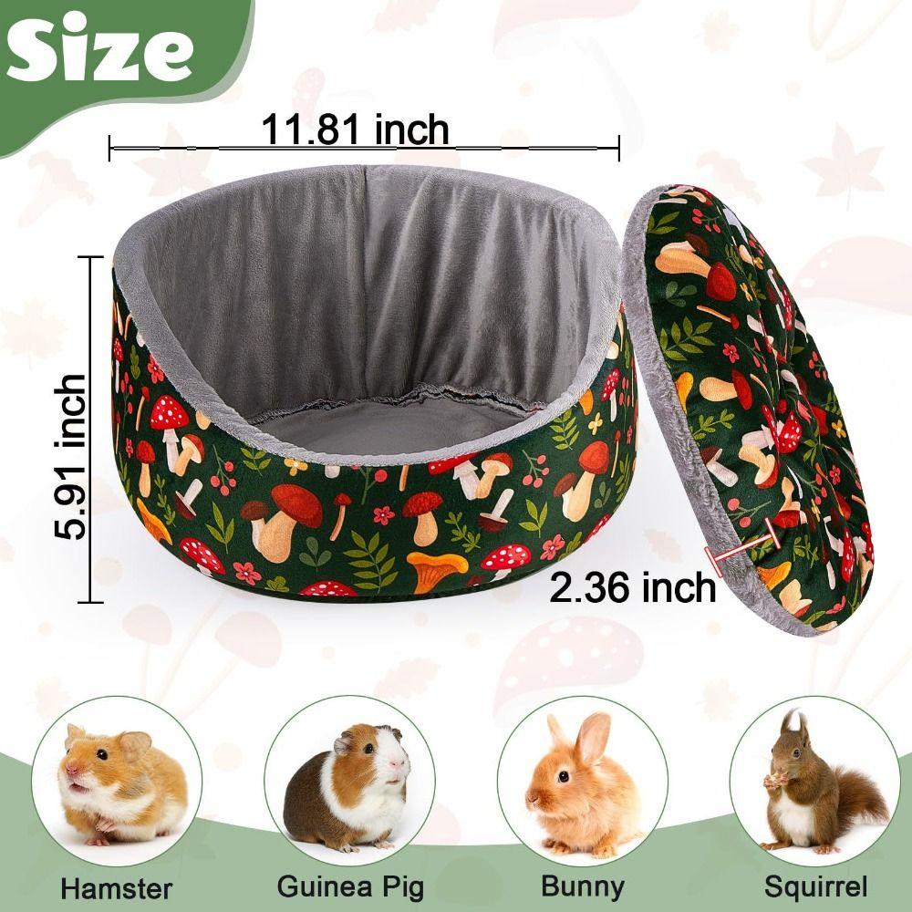 Breathable Guinea Pig Bed Thick Removable Mat Chinchillas Nests Cozy Small Pet Sleep Mat  Ferrets