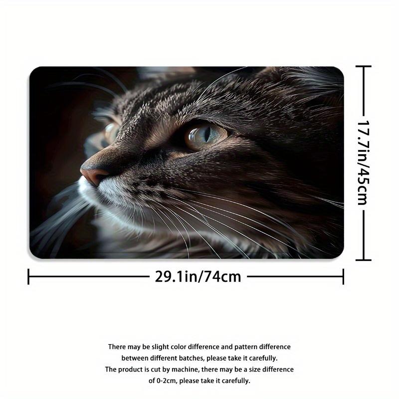 1/4 шт. Милый черный кот водонепроницаемый комплект занавесок для душа декоративный набор для ванной комнаты нескользящий коврик для унитаза коврик для ванной и 12 крючков