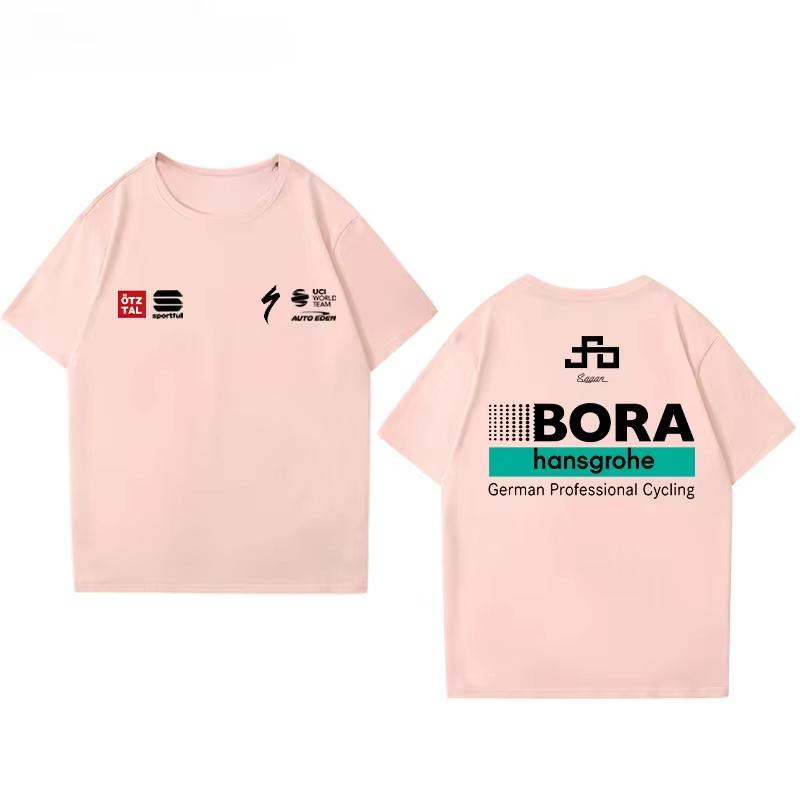 2025 BORA Bora Team Version SaganT Shirt Lightning Clothes Technician Wear Sagan Tour De France Mens Road Cycling Jacket Short