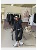 Spring & Autumn Women's Casual Sports Suit - European Street Fashion Two-Piece Set with Loose Sweater and Pants