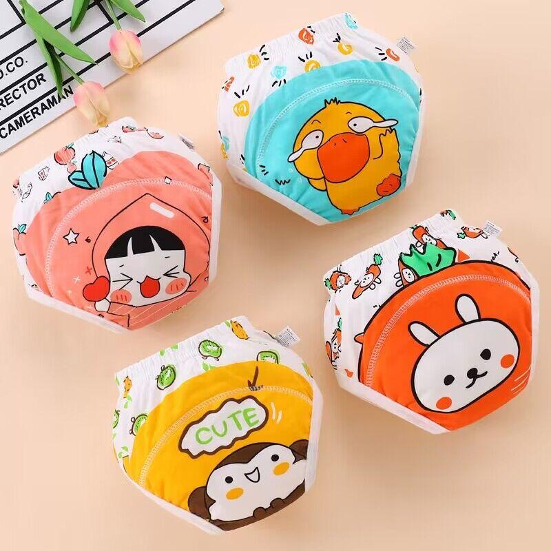 1 шт. детские обучающие карманные подгузники вкладыши моющиеся трусики подгузники чехол обертка костюм 6 слоев младенец