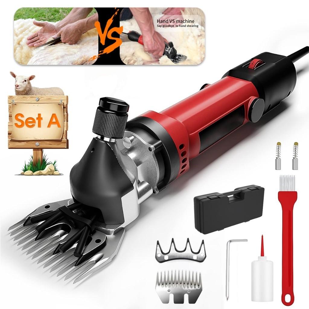 3500W Sheep Shear Clipper Sheep Shearing Machine Electric Sheep Clipper Professional Goat Trimmer Livestock Clipper