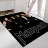 Steel Lord's Epic Battle carpet floor mats Suitable for all seasons Art Christmas gifts Office chair cushion