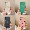 For Vivo Y29 Y29S Y39 Y19S Y04 T4x iQOO Z9s S19 V30 V40e V50 Pro V40Lite(IDN) New Case Colorful Love Heart Soft Silicone Anti Slip Shell For Vivo Capa