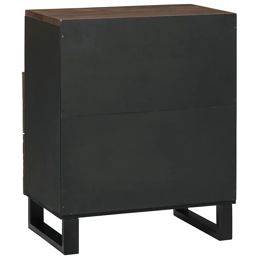 Nightstand Walnut 50 x 33 x 62 cm Particleboard