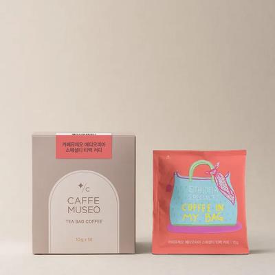 Кафе Музео Эфиопия Специальный Чайный Пакет Кофе 14 шт.