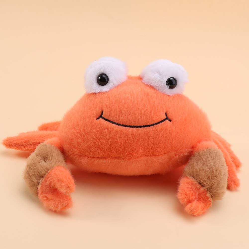 Simulation Crab Plush Toys Soft Sea Crab Plush Dolls Animal Crab Dolls Children's Christmas Gift