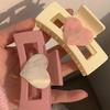 Women's Lovely Heart Hair Clip 2-Piece Set