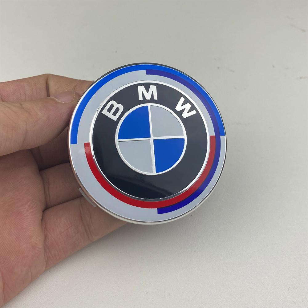For BMW M For BMW F34 F10 F20 F48 F39 F30 F22 F32 E46 E90 E60 E39 E87 E90 E30 Badge Hub Caps 4pcs 56mm 68mm Car Wheel Center Covers Emblem