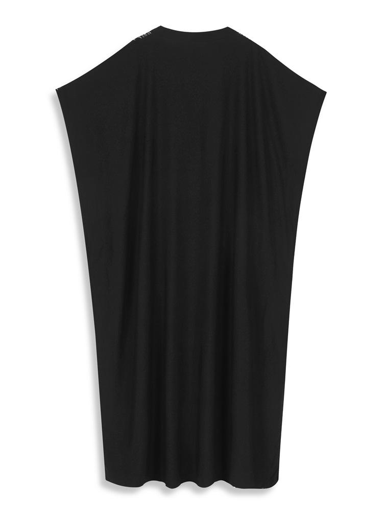 EDOLYNSA Embroidered Red Kaftan Women's Fashionable Robe Boho V-neck Batwing Sleeve Beach Maxi Dress Holiday Cozy House Robe